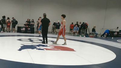 71 kg Cons. Quarters - Tommy Rowlands, Ohio Crazy Goats Wrestling vs Dylan Villers, Boom Ranch Wrestling Club