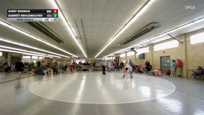 140 lbs Semifinal - Avery Bowman, Waverly vs Garrett Mehlenbacher, Atlanta