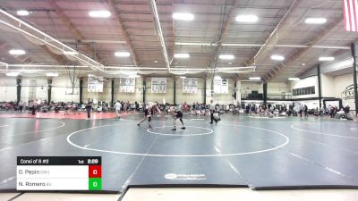 157 lbs Consi Of 8 #2 - Drew Pepin, Gardner-Webb vs Nicholas Romero, Brown University