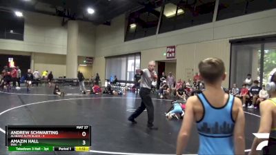 50 lbs Quarters & Wb (16 Team) - Andrew Schwarting, Alabama Elite Black vs Amazin Hall, RWA