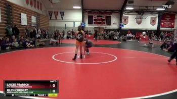 Round 3 - Laicee Pearson, L-M Junior Wrestling Club vs Rilyn Cordray, Keokuk Kids Wrestling Club