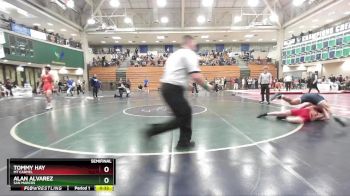 132 lbs Semifinal - Alan Alvarez, San Marcos vs Tommy Hay, Mt Carmel