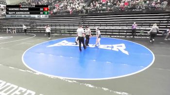 6A 120 lbs Cons. Round 1 - Kortnee Packer, Syracuse vs Matti Andreason, Riverton