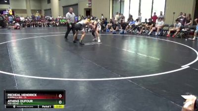 144 lbs 2nd Wrestleback (32 Team) - Micheal Hendrick, Guerrilla Red vs Athens Dufour, Pod Squad