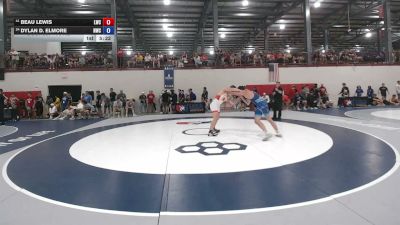 79 kg Champ. Rd Of 64 - Beau Lewis, Lexington Wrestling Club vs Dylan D. Elmore, Navy Wrestling Club