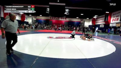 138 lbs Semifinal - Oliver Benninghoff, Trabuco Hills vs Josue Mejia, Valley View