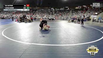 B4A-175 lbs Quarterfinal - Lukas Burd, Weatherford vs Eli Sutton, Skiatook