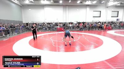 138 lbs Semifinal - Dawson Johnson, Wisconsin vs Teague Holzer, Victory School Of Wrestling