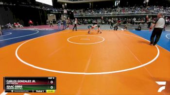 6A 120 lbs Cons. Round 2 - Isaac Gibbs, Prosper Rock Hill vs Carlos Gonzalez Jr., Katy Paetow