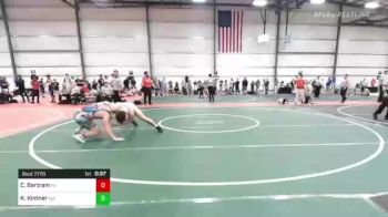 170 lbs Consi Of 4 - Cole Bartram, PA vs Kaiden Kintner, WA