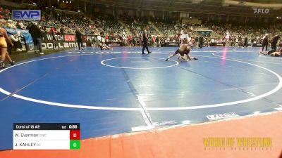 80 lbs Consi Of 16 #2 - Weston Everman, Outlaw Wrestling Club vs JACK KAHLEY, Buffalo Valley