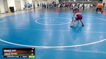 115 lbs Semis (4 Team) - Bennett Shea, Dover-Eyota vs Carlos Rangel, Springfield