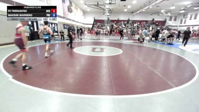 138 lbs Quarterfinal - PJ Terranova, Apex vs Maksim Marrero, Pirate Wrestling Club