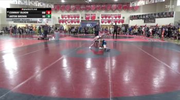 70 lbs Champ. Round 1 - Anton Brown, Hastings vs Conway Olson, Rum River Wrestling
