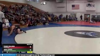 174 lbs Semifinal - Nick Dado, Wisconsin-Platteville vs Zane Mulder, Wartburg