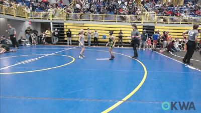 61 lbs Quarterfinal - Maxwell Roy, Standfast vs Axel Gibson, Team Guthrie Wrestling