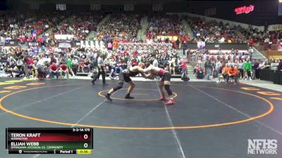 3-2-1A 175 Cons. Semi - Teron Kraft, Hoisington vs Elijah Webb, Effingham-Atchison Co. Community