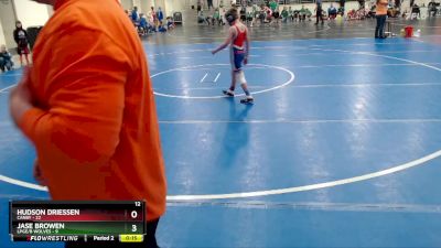 84 lbs Placement (4 Team) - Zander Katterhagen, LPGE/B Wolves vs Maxen Merritt, Canby