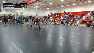 High School - 156 lbs Quarterfinals (8 Team) - Ethan Smolinski, Morris Hills vs Patrick Bigham, Warren Hills