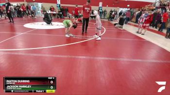 68-74 lbs Round 5 - Jackson Markley, Junior Bulldogs vs Paxton Duhring, Eaton WC