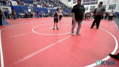 70 lbs Final - Simon Wade, Choctaw Ironman Youth Wrestling vs Colt Fife, Tecumseh Youth Wrestling