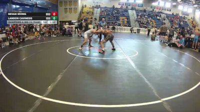138 lbs Quarters & Wb (16 Team) - Nevan Irving, Alpha Dogs vs Landon Caviness, VSUS Athletics RTC