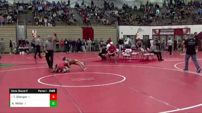 113 lbs Cons. Round 2 - Tyler Stenger, East Central vs Aiden Miller, Columbus East