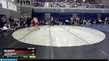 140 lbs Cons. Semi - Kip Watson, Homedale WC vs Justin Ensley, Homedale WC