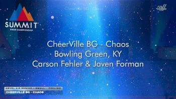 CheerVille BG - Chaos [2026 L4.2 Senior - Small Prelims] 2026 The Summit