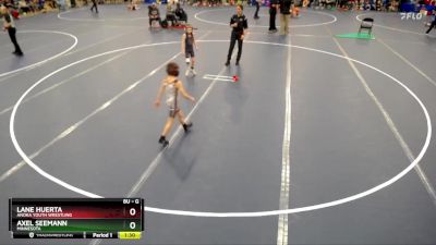 Champ. Round 1 - Axel Seemann, Minnesota vs Lane Huerta, Anoka Youth Wrestling