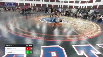 113 lbs Rr Rnd 2 - Shane Stream, ISI Wrestling White vs Teigan Newell, Outlaws HS1