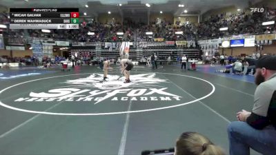 175 lbs Cons. Round 2 - Derek Wahwasuck, Sabetha Hs vs Micah Galvan, Ellsworth Hs