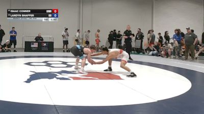 65 kg Champ. Rd Of 32 - Isaac Conner, Oregon Boys Wrestling National Team vs Landyn Shaffer, Gorilla Grapplers Inc