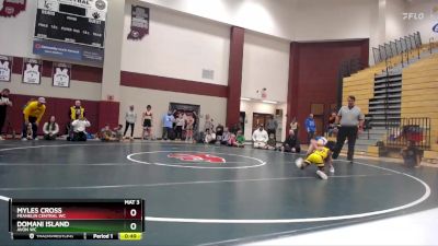 51-55 lbs Round 5 - Domani Island, Avon WC vs Myles Cross, Franklin Central WC