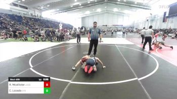 66 lbs Semifinal - Rudy Mcallister, Juggernaut WC vs Christian Lozada, LV Bears WC