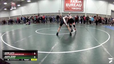 113 lbs Cons. Round 4 - Jamie Lutz, Legacy Dragons Wrestling Club vs Jason Gong, Forest Wrestling