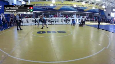 144 lbs Champ. Round 2 - Yamil Velasquez, Gladiator WC vs Carson Green, Well Trained