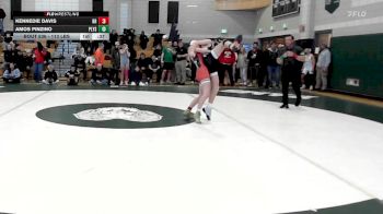 113 lbs Consi Of 8 #2 - Kennedie Davis, Bridgewater-Raynham vs Amos Pinzino, Plymouth South