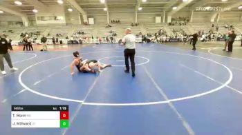 145 lbs Round Of 16 - Thomas Monn, MD vs Josh Millward, UT