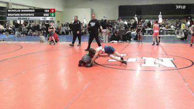 76 lbs Rr Rnd 5 - Nicholas Warriner, Thunderstruck - K3 vs Brayden Rothfritz, Iron Horse - K3