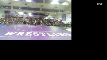 Boys 115 lbs Champ. Round 1 - Brodie Henderson, Orland Boys vs Graysen Barry, Lassen Boys