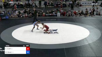 94 lbs Rnd Of 32 - Cason Craft, Oklahoma vs Mason Bauer, Ohio