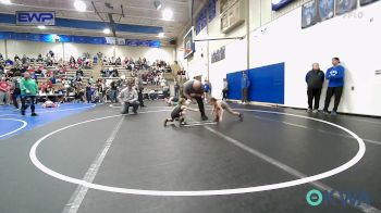 37-40 lbs Rr Rnd 2 - Kimber Russell, Salina Wrestling Club vs Hunter Prose, Jay Wrestling Club