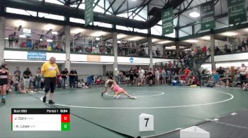 82-90 lbs Cons. Semi - Kolten Lowe, Oregon vs Jacob Cory, Harlem Huskies WC