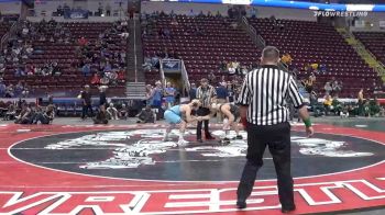 160 lbs Quarterfinal - Ty Csencsits, Saucon Valley Hs vs Noah Linderman, Burrell Hs