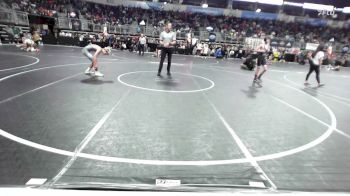 92 lbs Round Of 16 - Braden Thompson, Colorado Hammers vs Bentley Yingst, Berryhill