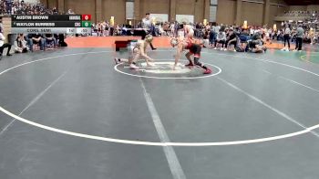 120 lbs Cons. Semi - Austin Brown, Hannibal vs Waylon Burress, Christian Brothers College