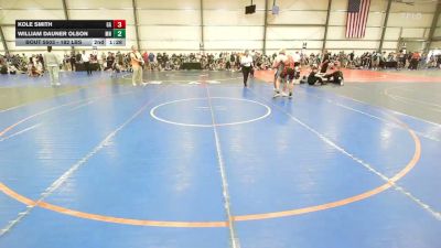 182 lbs Consi Of 16 #1 - Kole Smith, GA vs William Dauner Olson, MN
