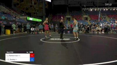 215 lbs Rnd Of 16 - Jackson Rotterman, MO vs Carson Gooley, ID