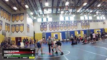 182 lbs Round 7 (8 Team) - Kameron Sheeran, Bomb Squad vs Zaelyn Fletcher, Camden Silver